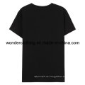 Hochwertige Fashoin Custom Cotton Rundhals Druck Männer T-Shirt